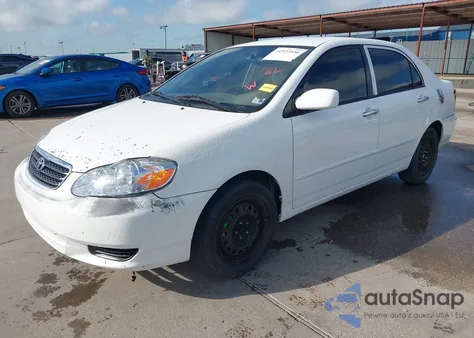 2003 Toyota Corolla Le z USA, uszkodzony, nr VIN JTDBR32E630029953